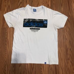White Adidas T-Shirt Limited Addition